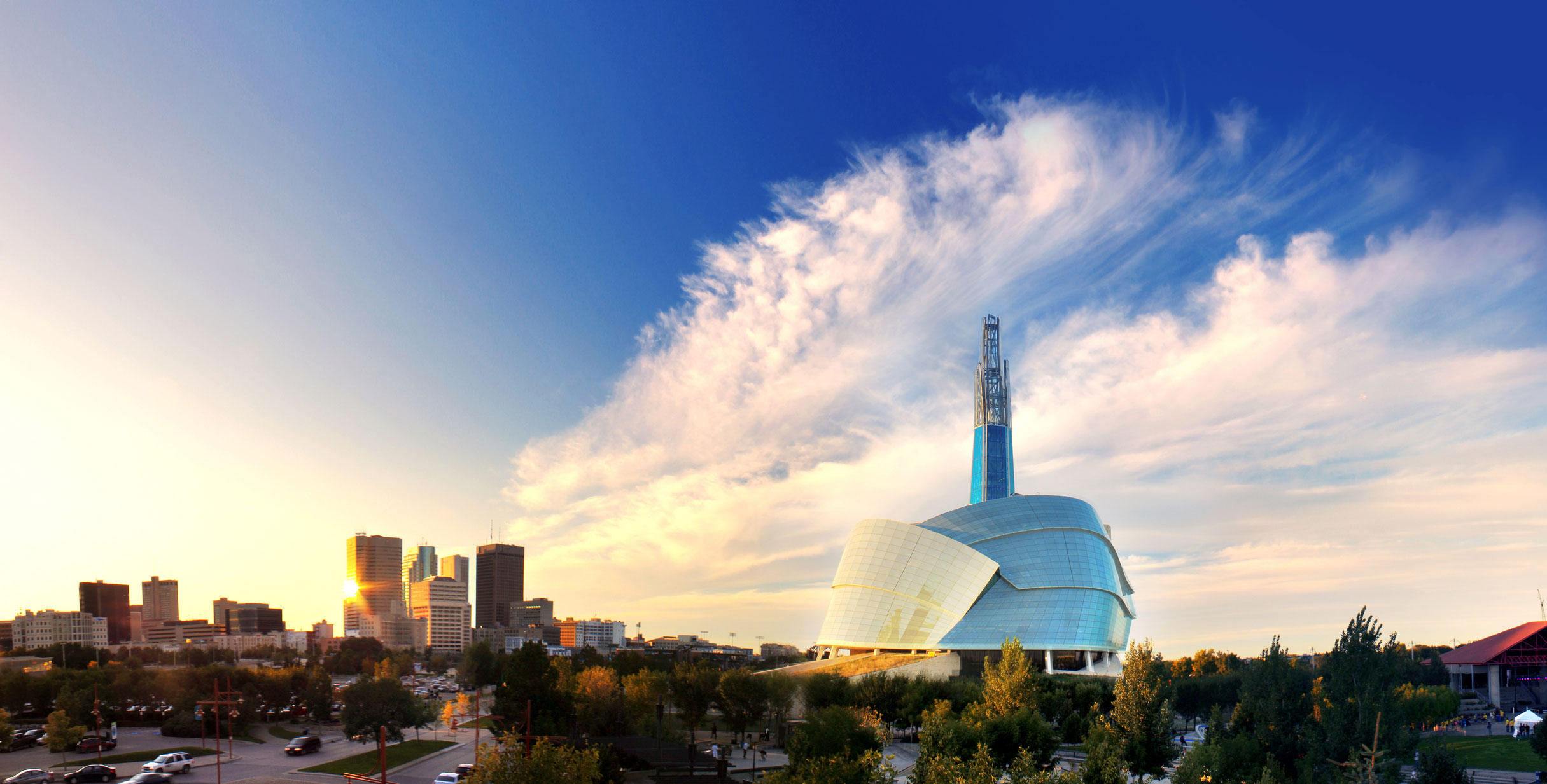 Winnipeg, Canada, city skyline
